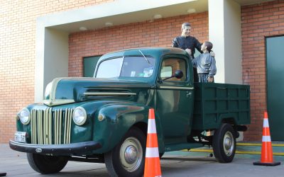 Visita camioneta Padre Hurtado