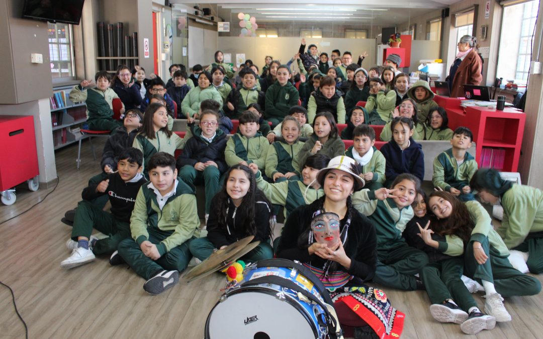 “Ricarda, Primera Bombarda”, visita el Colegio Los Nogales.
