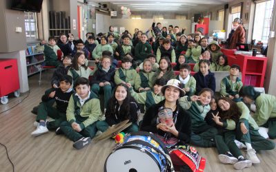 “Ricarda, Primera Bombarda”, visita el Colegio Los Nogales.