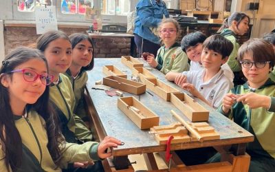 Estudiantes de 4° Básico visitaron el Museo Taller