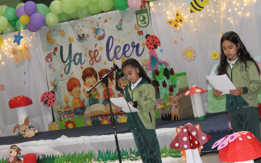 Niños y Niñas de 1° Básico Reciben Reconocimiento en la Ceremonia “Ya Sé Leer”