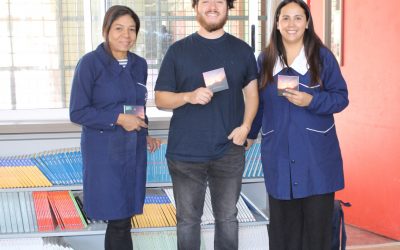 Santiago en 100 Palabras, visita el Colegio Los Nogales y motiva la creación literaria en estudiantes de enseñanza media