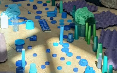 Estudiantes de 2° básico vivieron experiencia artística sustentable junto a Proyecto Viceversa