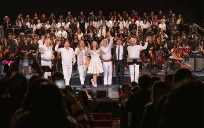 La Orquesta Los Nogales presente en una noche inolvidable junto a Los Jaivas en la celebración de los 170 años de la SIP